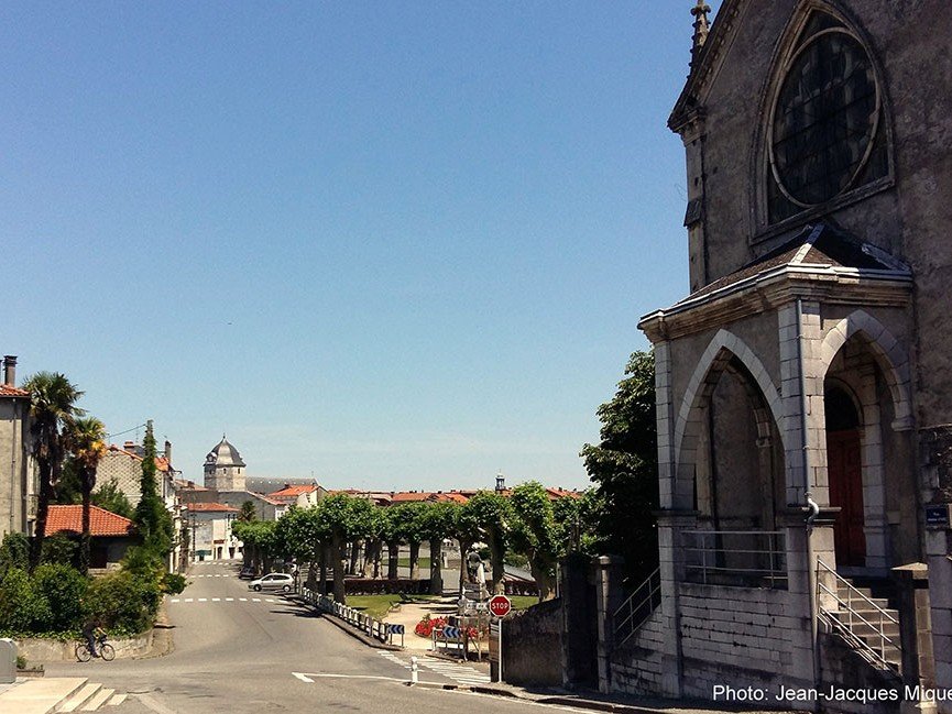 Chapelle Sainte Germaine et le boulevard
