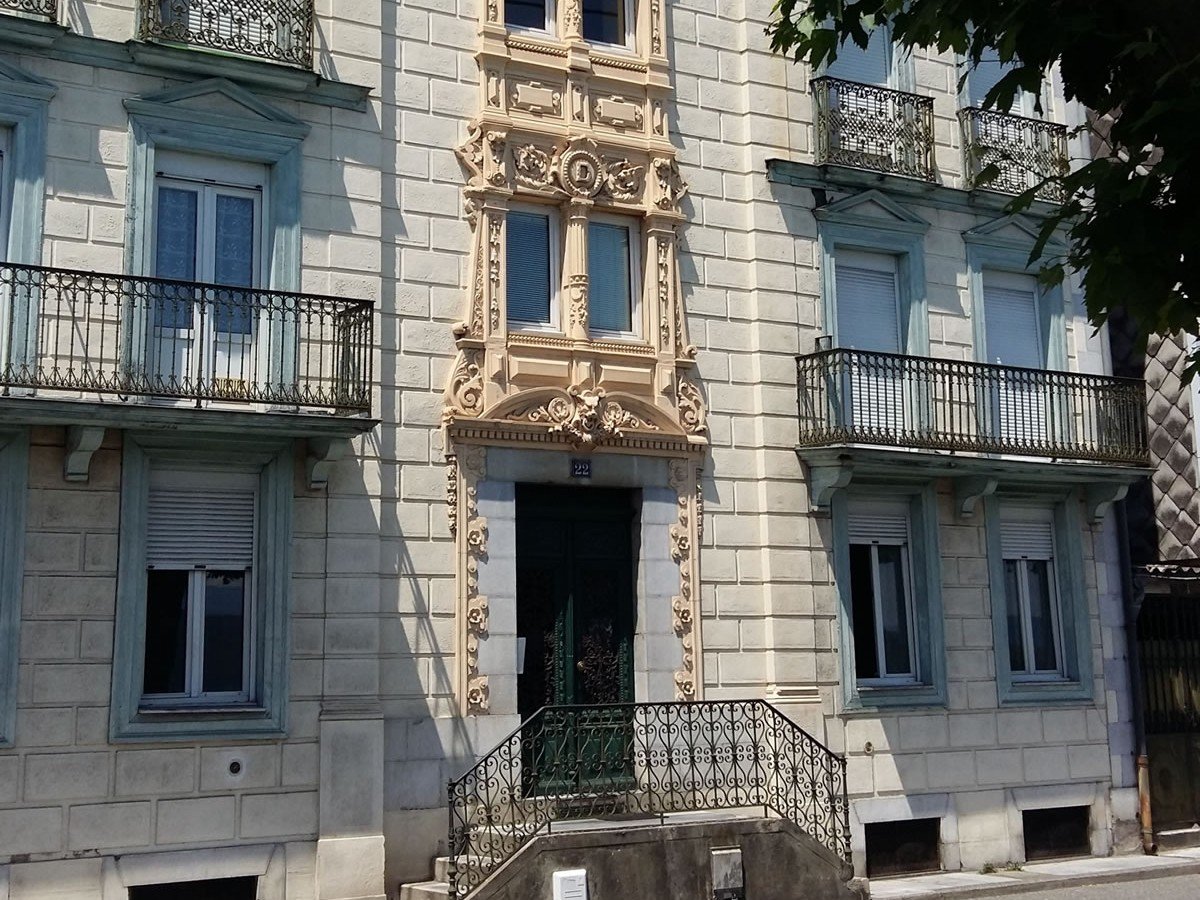 Façade maison boulevard de Lassus