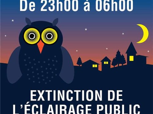 Extinction partielle de l'éclairage public