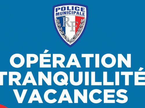 Opération Tranquillité Vacances