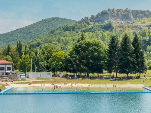 Ouverture de la baignade à la base de loisirs