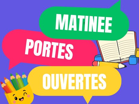Matinée portes ouvertes à l'école maternelle du Courraou